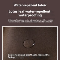 Vente en gros de tabliers à bretelles sans manches avec logo personnalisé vêtements de travail pour cuisine coréenne en coton/polyester imperméable à l'huile