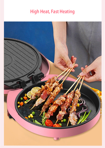 Crêpière Électrique Multifonction Antiadhésive Double Face en Acier Inoxydable avec Contrôle de Température pour Usage Domestique Économe en Énergie - Product Image 6