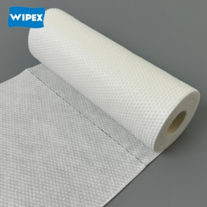 Rollo de Paños Reutilizables WIPEX, Tela No Tejida Spunlace, Paños Multiusos, Absorbentes de Aceite, Paño de Limpieza de Bambú Orgánico para Cocina - Product Image 3