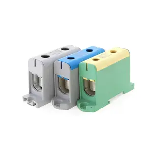 UTL CU/AL Copper feed through wire connector 50mm2 one in one out electrical terminals connectors