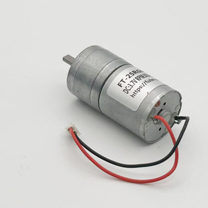 Moteur à engrenages CC rond petit format FT-25RGM350-20.4K 3.7V 310RPM avec câbles pour appareils de messagerie - Product Image 4