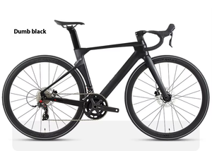 Vélo <span class=keywords><strong>de</strong></span> Route Tout Carbone R12 avec WheelTop EDS TX - Dérailleur Sans Fil 2*12 Vitesses Frein à Disque Hydraulique Vélo <span class=keywords><strong>de</strong></span> Course - Product Image 4