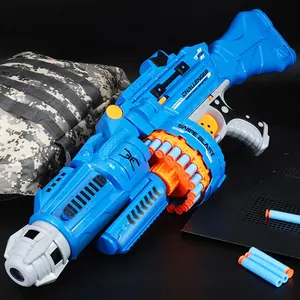 B/o גדול גודל כדור רך אקדח צעצוע עם קול חשמלי קצף דארט Blaster צעצועי רובים לילדים