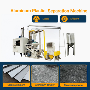 Máquina Integrada de Trituración y Separación en Oferta, Línea de Reciclaje de Materiales Plásticos y Aluminio, Garantía de un Año - Product Image 1