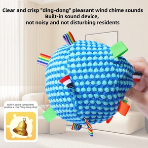 Accesorios para Perros, Novedades, Juguetes de Peluche Interactivos de Alta Calidad con Sonido y Campana, Juguetes para Masticar para Perros - Product Image 4