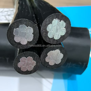 Câble Aérien Groupe en Suspension en Aluminium Isolé XLPE 4x70mm² Câble de Service Aérien Basse Tension 2x16mm² pour la Construction et la Distribution - Product Image 6