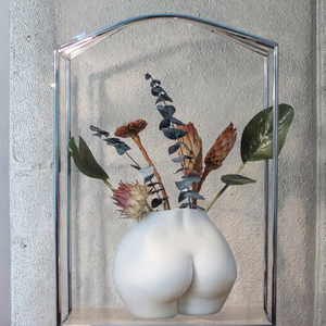 Vase en résine moderne de style art populaire écologique, pot de fleurs en forme de corps <span class=keywords><strong>sexy</strong></span> avec trous de drainage, organisateur de jardin et de maison - Product Image 2