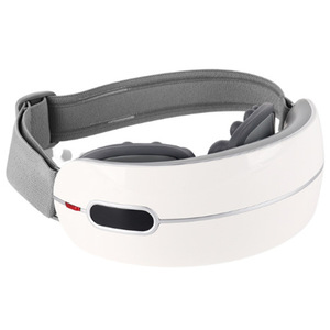Eye Massager Heated <b>Bluetooth</b> Music 800mAh-1000mAh <b>USB</b> Rechargeable White And Cyan General Use - Product Image 3