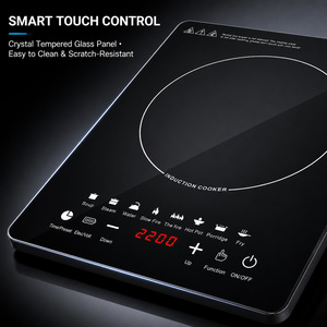 Cuisinière à <span class=keywords><strong>induction</strong></span> portable 3500W, <span class=keywords><strong>plaque</strong></span> céramique à brûleur unique, étanche, pour usage extérieur, domestique et hôtelier - Product Image 3
