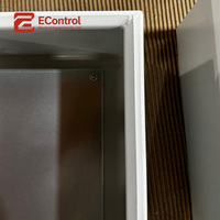 Boîtier électrique personnalisé EControl non standard avec fenêtre de visualisation et verrouillage par pince, étanche IP65