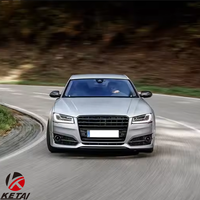 2015-2017 S8 pour pare-chocs avant Audi avec grille pour Audi S8 Car BodyKit pour Audi S8 pare-chocs de voiture