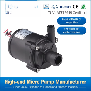 Moteur sans balais 12V ou 24V TL-B10, mini pompe à eau centrifuge - Product Image 4