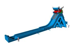 Tobogán Acuático Inflable Gigante, Parque Acuático de PVC, Parque Acuático, Piscina Combinada, Castillo Inflable, Piscina de Burbujas - Product Image 3