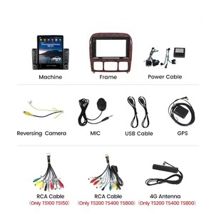 Android13ระบบนำทาง GPS ในรถยนต์หน้าจอสัมผัสสำหรับ Mercedes Benz S Class W220 1998-2005 FM วิทยุ BT อุ<span class=keywords><strong>ป</strong></span>กรณ์ออโต้คาร์เพลย์ไร้สาย - Product Image 4