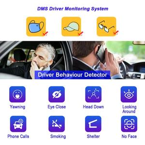 Dashcam Dvr de voiture personnalisé 4g avec traqueur Gps 4g Ai Dms gestionnaire de flotte Dashcam souple Gps <span class=keywords><strong>système</strong></span> de suivi de véhicule avec ADAS - Product Image 5