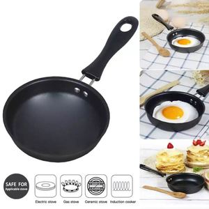 Modern Mini 12 Cm Cast Non-Stick <b>Pans</b> for <b>Egg</b> Frying Small Iron Fry <b>Pan</b> Kitchen Accessories - Product Image 3
