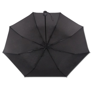 ร่มพับ 3 ตอน สไตล์ญี่ปุ่น สีดำ สำหรับของขวัญธุรกิจและโปรโมชั่น - Product Image 2