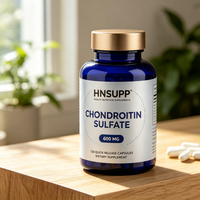 Capsules de sulfate de chondroïtine directement de l'usine, 120 capsules, fabricant de compléments alimentaires OEM ODM en marque privée
