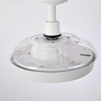 Ventilador de Techo Grande y Confiable con Luz y Control Remoto para Ventilación de Baños - Aspas Duraderas de Aleación de Aluminio