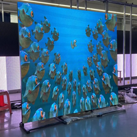 Écran d'affichage LED P2 P2.5 Écran publicitaire vertical de sol HD centre commercial affichage magasin de vêtements promotion écran miroir LED