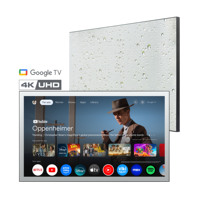 Soulaca Espejo Inteligente LED Impermeable de 32 Pulgadas con TV 4K HD, Google TV, Sintonizador y Altavoz Integrados, Clasificación IP65 para Uso en Baños