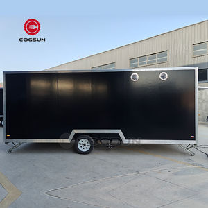 Carrito de Comida Móvil para Desayuno, Quiosco Móvil, Remolque de Comida, Puesto de Venta Ambulante con Equipamiento Completo, Caravana de Aperitivos - Product Image 4