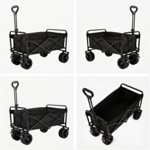 Direct Factory 400L Pickup Style <b>Camping</b> Wagon 40HQ FCL Only 12-Bearing Heavy Duty Utility Trailer with 120cm Extended Tailgate - Product Image 3