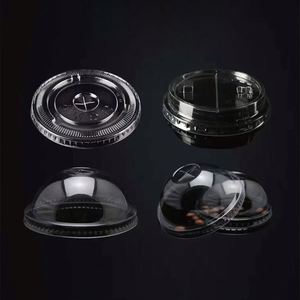 Ventes en gros de couvercles en plastique intelligents anti-fuite, écologiques, jetables, de qualité alimentaire (90 mm/95 mm/98 mm) - transparents pour gobelets - Product Image 4