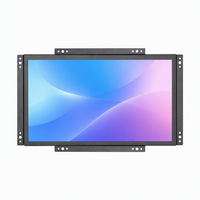 Monitor Layar Terbuka 15 Inci dengan Casing Logam, Panel Mitsubishi, Speaker Terintegrasi, Pilihan Pemasangan VESA, Sentuh Kapasitif Opsional