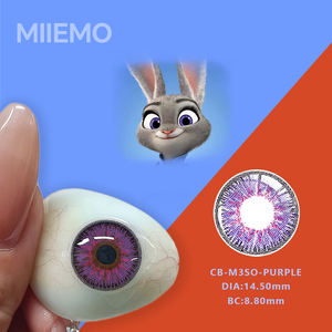 미이모 <span class=keywords><strong>2025</strong></span> 트렌디 주토피아 테마 삼색 소프트 컬러렌즈 CE 인증 산소 투과성 편안한 도매 - Product Image 3