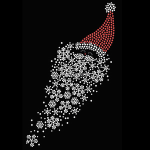 Chapeau de Noël en gros transferts de chaleur de haute qualité DMC Ss10 bleu rouge cristal fer sur <span class=keywords><strong>Strass</strong></span> transferts pour bricolage chapeaux <span class=keywords><strong>t</strong></span>-shirts - Product Image 2