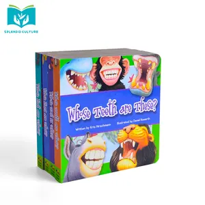 Bücher/Set Serie englische Bilderbücher Frühkindheit Vorschul-Lerngeschenk für Kinder