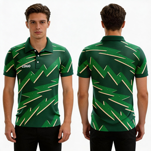 เสื้อโปโลชายลดราคา ดีไซน์ใหม่ แขนสั้น คุณภาพสูง ดีไซน์ทันสมัย - Product Image 6