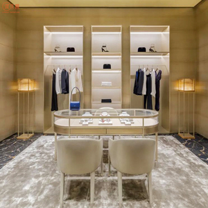 Boutique Escaparate de ropa de gama alta Personalización Ropa lujosa Exhibición de cristal Alta costura - Product Image 6