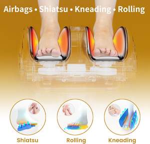 Massageador de Pés Shiatsu com Controle de Tempo e Terapia de Calor para Alívio da Dor Neuropática e Fasciíte Plantar, Melhoria da Circulação, 3kg OEM - Product Image 2