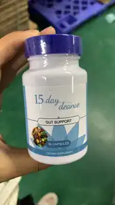 Capsule di pulizia in fabbrica capsule per la disintossicazione da 15 giorni capsule dimagranti integratore alimentare vegano