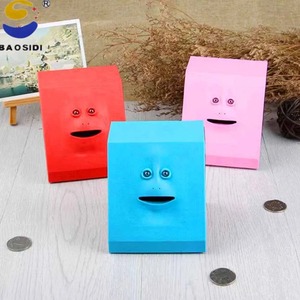 Hucha con forma de rostro humano, creativa, que come dinero, para decoración de habitaciones. - Product Image 4