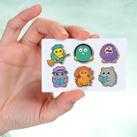 Badges métalliques personnalisés professionnels avec logo, épingles de mode pour vêtements et chapeaux, épingles de revers en émail souple ou dur avec carte de support, vente en gros