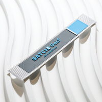 Écussons de logo de marque imprimés en 3D personnalisés en gros insignes de transfert par presse à chaud étiquettes avec tissu Tatami en toile sergée