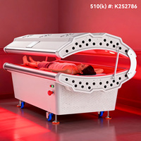 Cama de Terapia de Luz Roja Infrarroja Profesional Suyzeko OEM, Ajuste de Luz Pulsada de 1-5000hz, Cama de Luz Roja con Certificación 510k