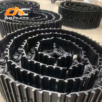 OC PARTS Chaînes de chenilles pour excavatrices JCB JS330, JS205, JS130, JS160, JS180, JS200, JS220, JS260LC et chenilles pour mini-chargeuses