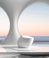 Toilette intelligente de Wc de bidet d'aromathérapie de jet d'eau automatique de lavage automatique d'aromathérapie
