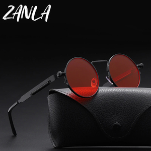 <span class=keywords><strong>2023</strong></span> rétro <span class=keywords><strong>lunettes</strong></span> de soleil rondes hommes femmes marque de mode concepteur Punk printemps jambes coupe-vent métal cadre Vintage hip-hop <span class=keywords><strong>lunettes</strong></span> de soleil - Product Image 3