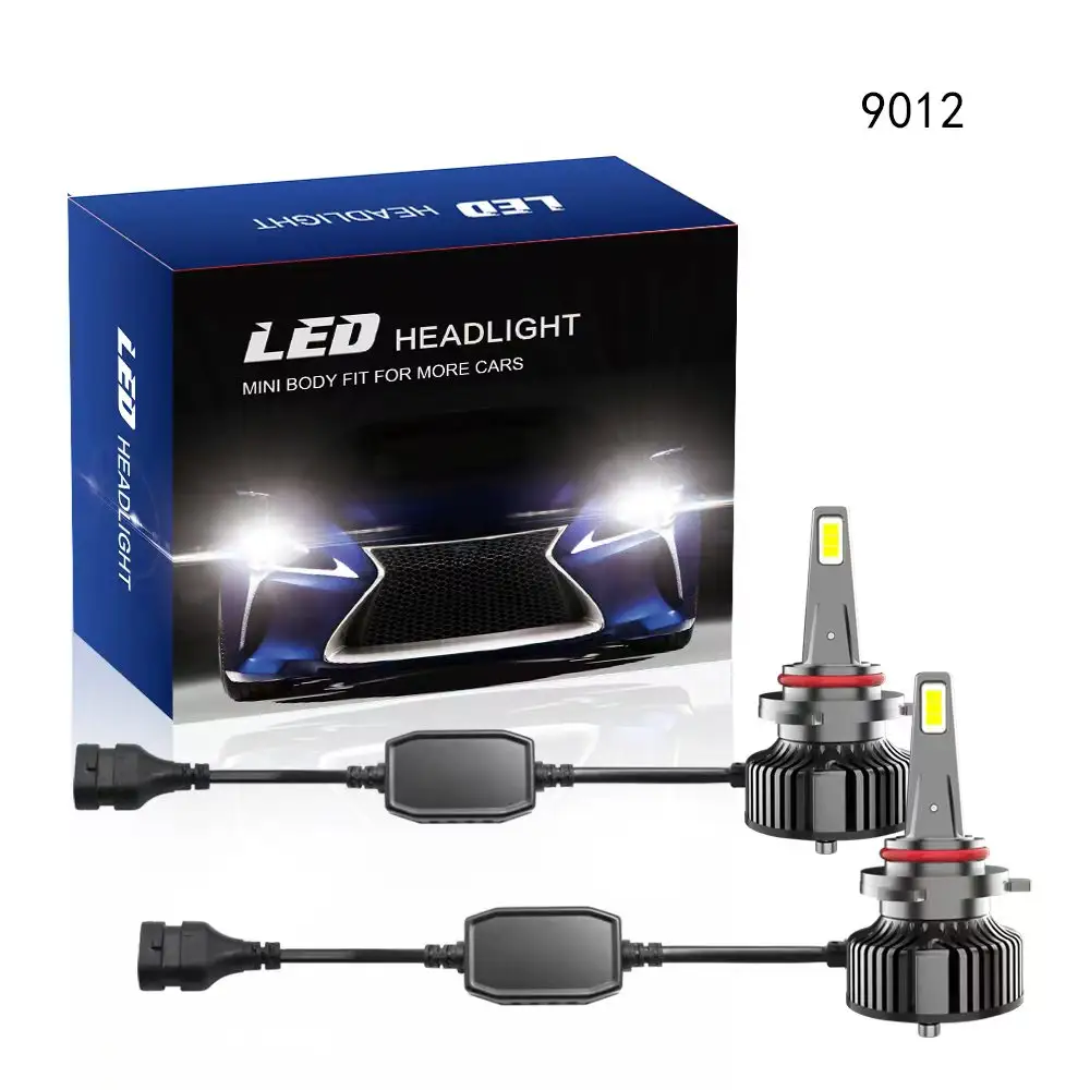 נורות LED9012 לרכב פנסי LED באיכות גבוהה לשיפור הנראות והביצועים