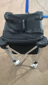 Keranjang bola tenis portabel ringan, keranjang bola tenis dan roda - Product Image 2