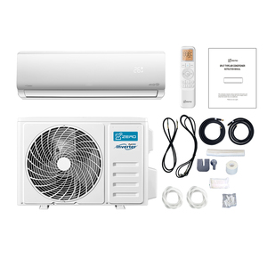 เครื่องปรับอากาศแบบมินิสปลิต R410a 12000btu ติดผนัง 18000btu 24000btu ระบบไร้ท่อ สำหรับโรงแรม Zmsa-09hvt-eua Zero Zmsa-09hvt - Product Image 4