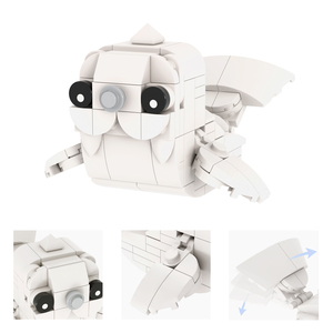ชุดตัวต่อสร้างสรรค์ <span class=keywords><strong>Dewgong</strong></span> MOC ของเล่นตัวต่อ DIY สำหรับเด็ก รุ่น MOC1783 จากภาพยนตร์อนิเมะ - Product Image 6