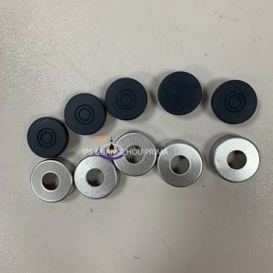 Capuchon en aluminium compatible 20 mm et joint en caoutchouc pour bouteille vide LINX 8900 pour remplacement d'imprimante Cij - Product Image 3