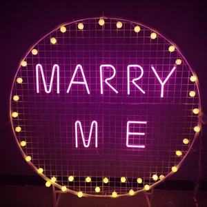 Le luci al <span class=keywords><strong>neon</strong></span> con lettere a LED montate a <span class=keywords><strong>parete</strong></span> sono popolari per la casa, il compleanno e le decorazioni di nozze - Product Image 2