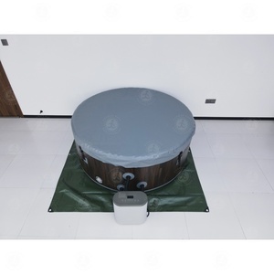 Jacuzzi Inflable Portátil para 4-6 Personas con Calentador Incorporado, <span class=keywords><strong>Spa</strong></span> Inflable Grande para Exteriores con <span class=keywords><strong>Masaje</strong></span> - Product Image 3